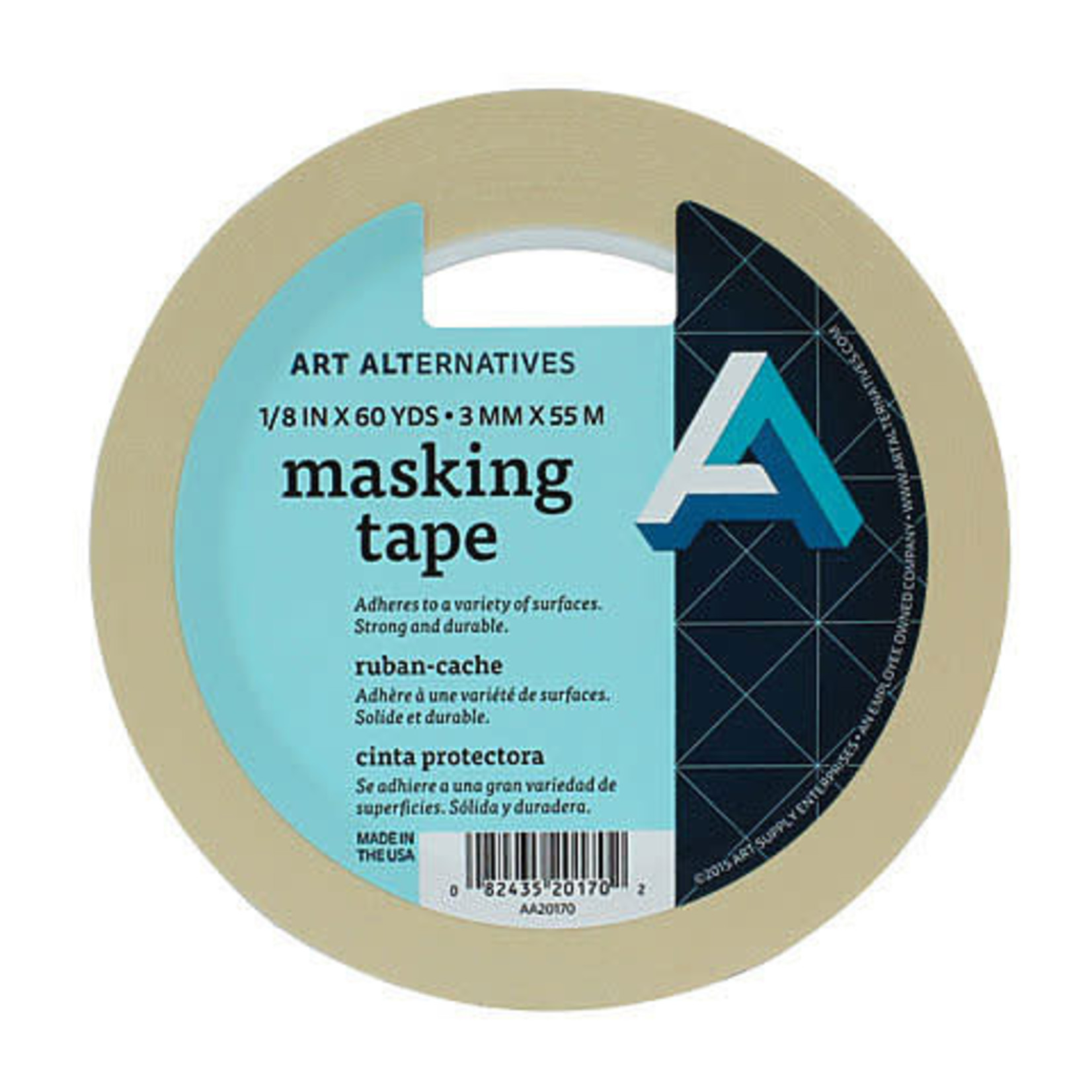 ART ALTERNATIVES ART ALTERNATIVES MASKING TAPE 1/2 INCH