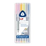 STAEDTLER STAEDTLER TRIPLUS FINELINER SET/6 PASTEL COLOURS