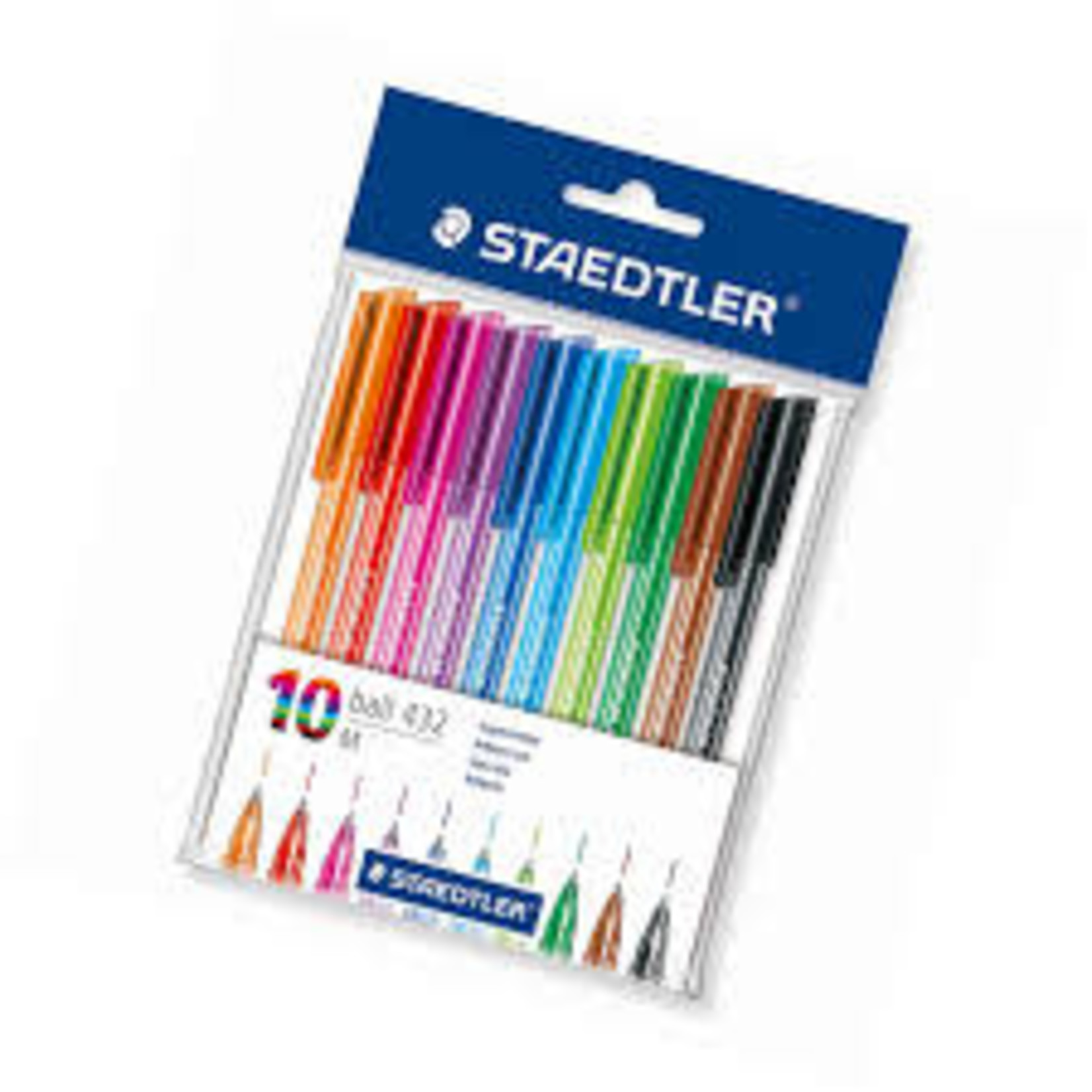 STAEDTLER STAEDTLER 432 BALLPOINT PENS SET/10