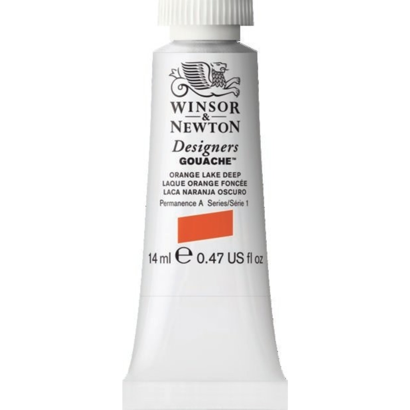 WINSOR NEWTON WINSOR & NEWTON DESIGNERS GOUACHE ORANGE LAKE DEEP 14ML