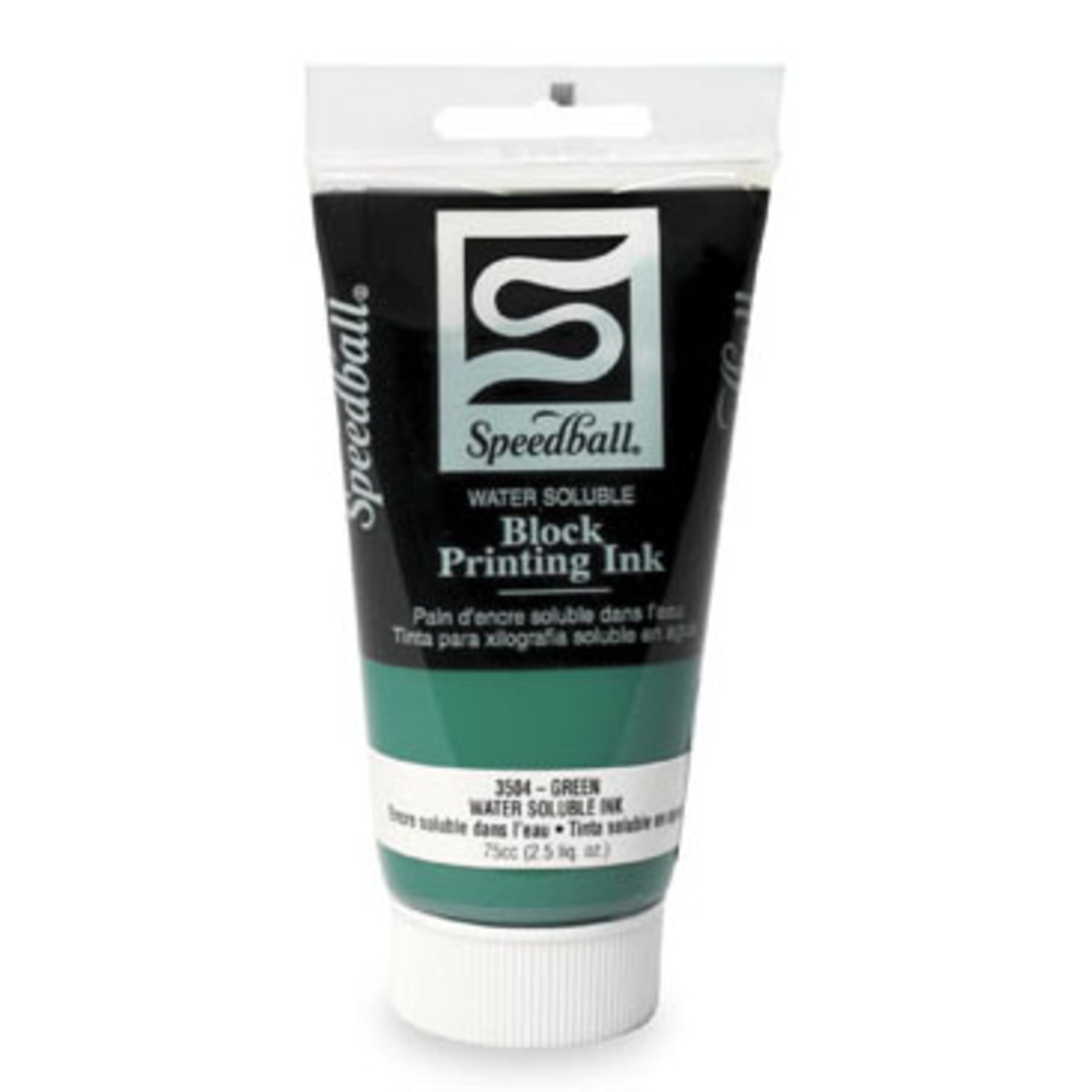 SPEEDBALL INC SPEEDBALL BLOCK PRINTING INK WATER SOLUBLE GREEN 1.25OZ