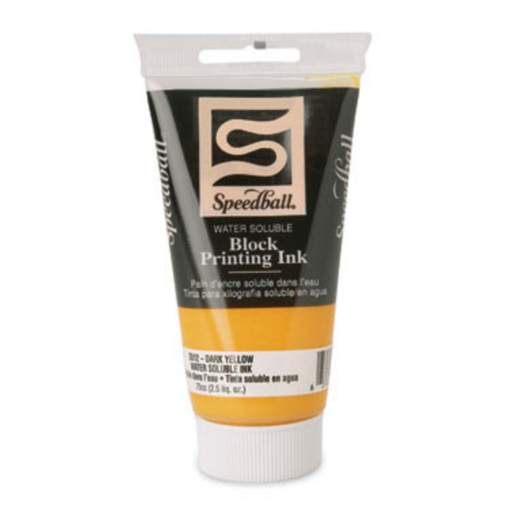 SPEEDBALL INC SPEEDBALL BLOCK PRINTING INK WATER SOLUBLE DARK YELLOW 1.25OZ