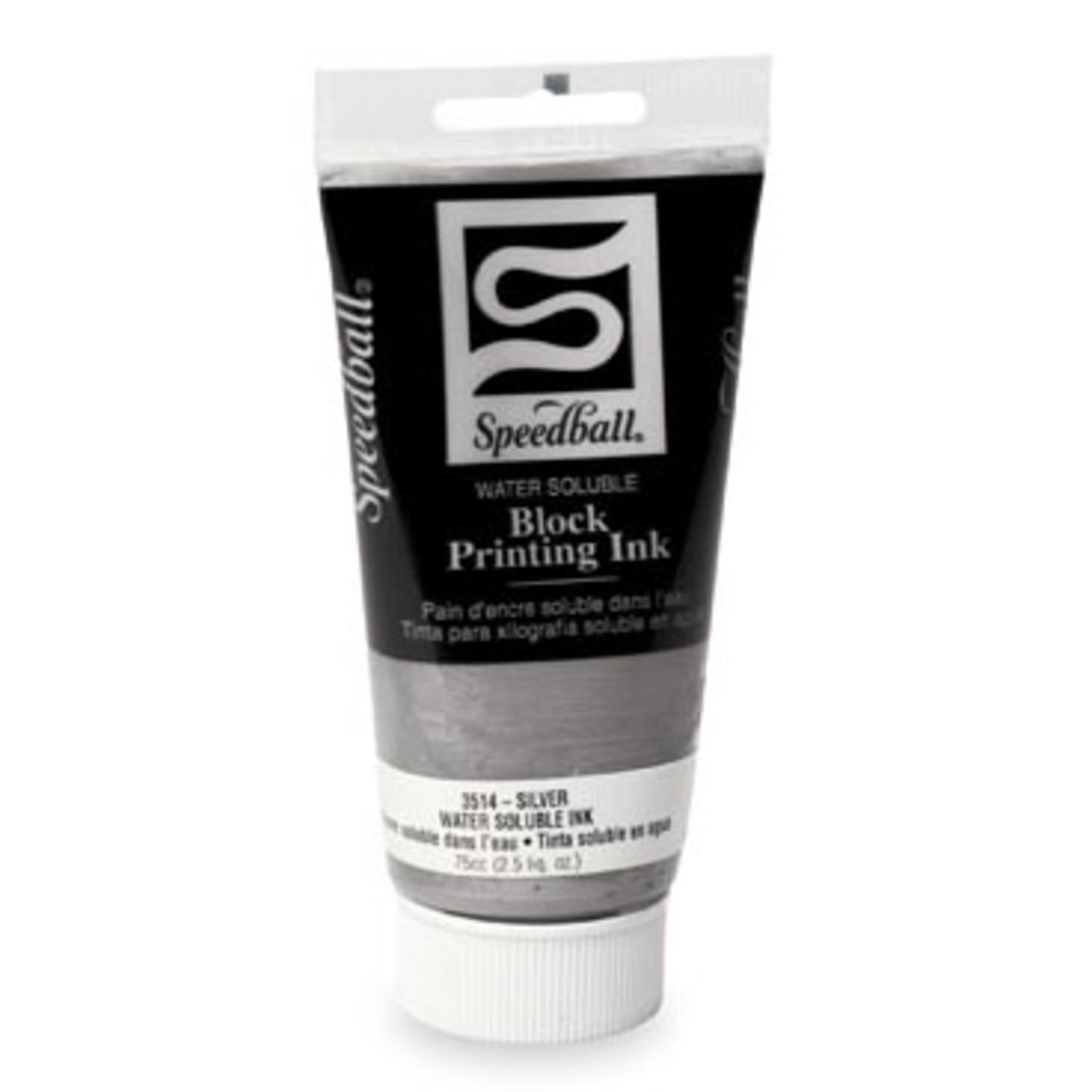 SPEEDBALL INC SPEEDBALL BLOCK PRINTING INK WATER SOLUBLE SILVER 1.25OZ