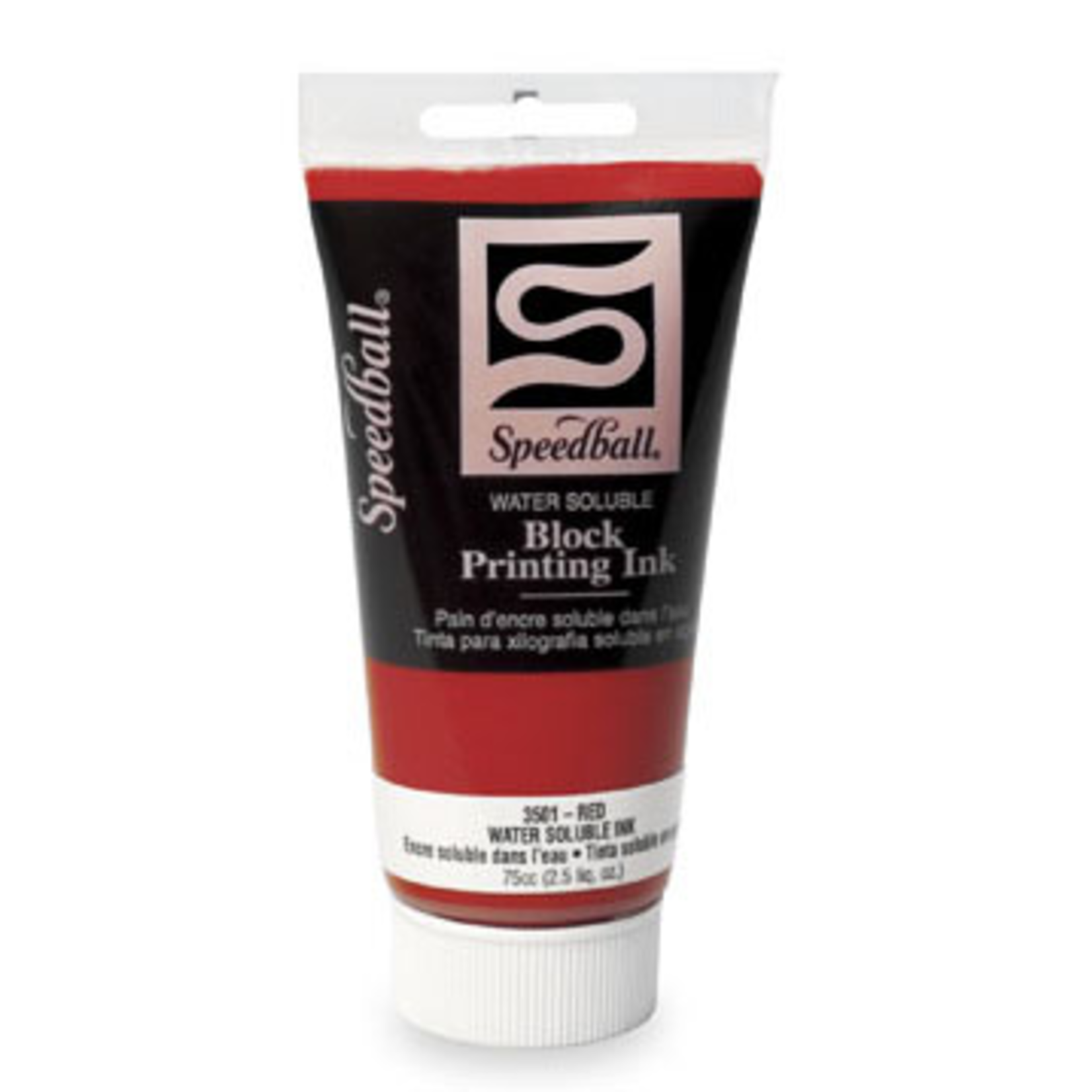 SPEEDBALL INC SPEEDBALL BLOCK PRINTING INK WATER SOLUBLE RED 2.5OZ