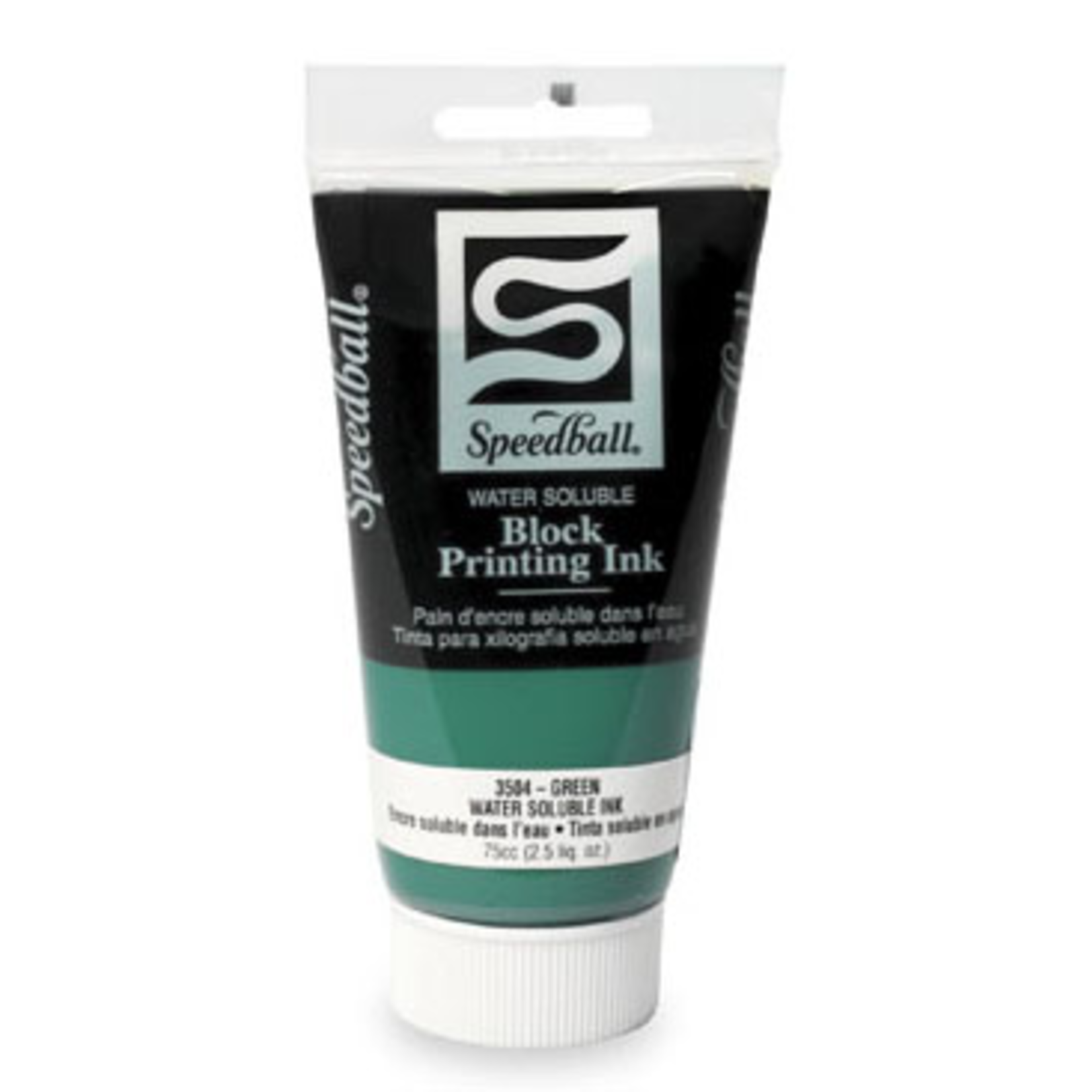 SPEEDBALL INC SPEEDBALL BLOCK PRINTING INK WATER SOLUBLE GREEN 2.5OZ