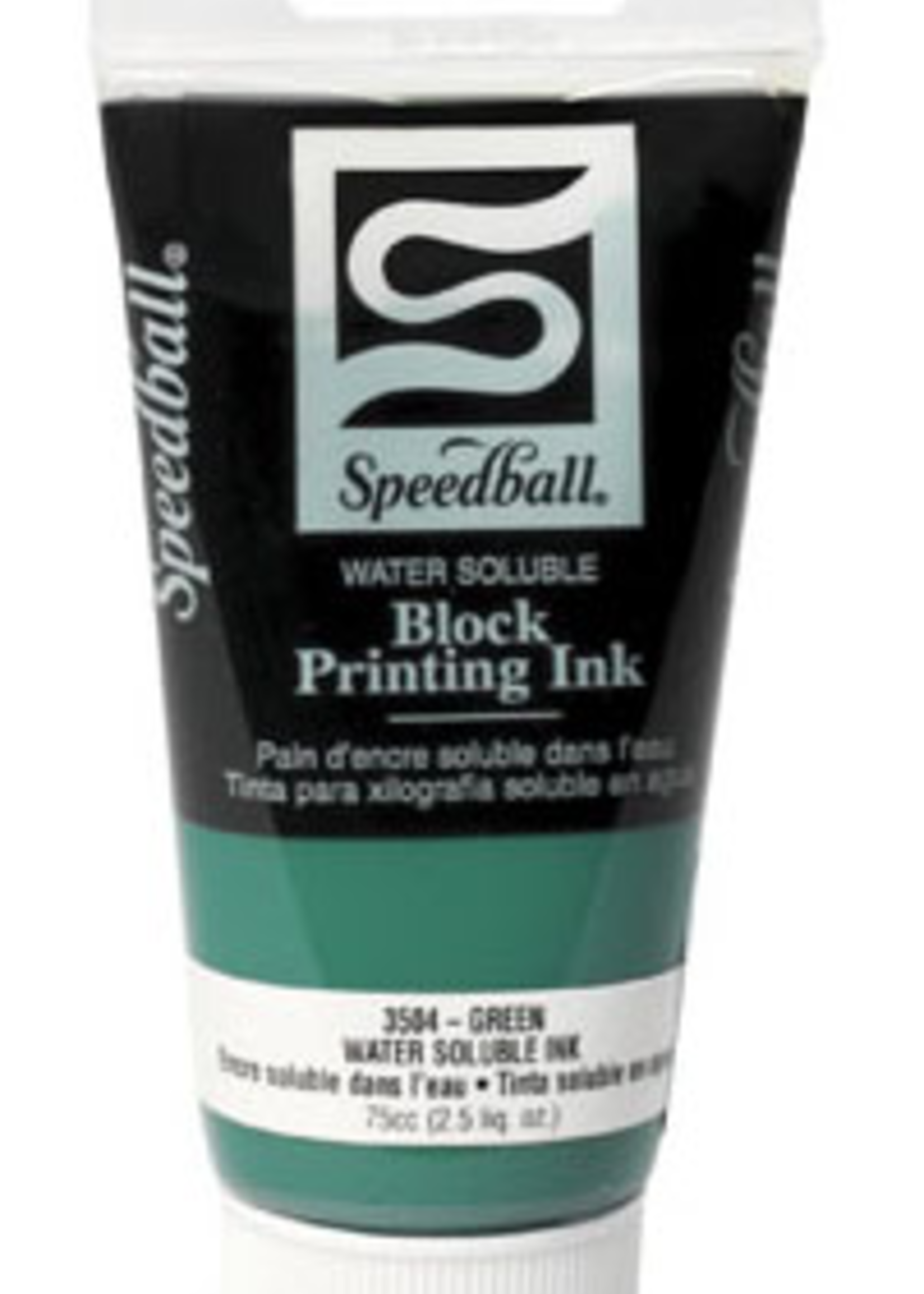 SPEEDBALL INC SPEEDBALL BLOCK PRINTING INK WATER SOLUBLE GREEN 2.5OZ