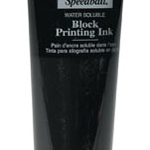 SPEEDBALL INC SPEEDBALL BLOCK PRINTING INK WATER SOLUBLE BLACK 5OZ