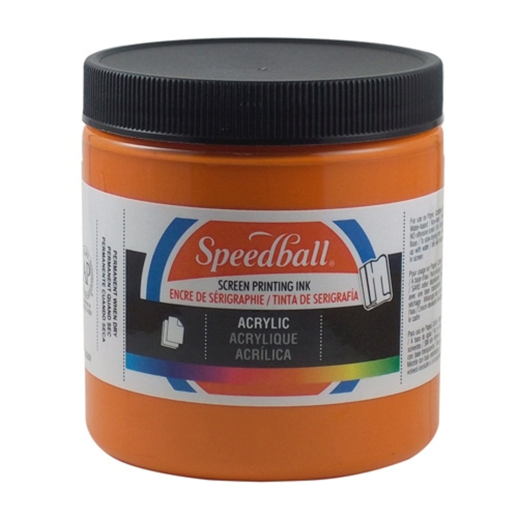 SPEEDBALL INC SPEEDBALL ACRYLIC SCREEN PRINTING INK ORANGE 8OZ