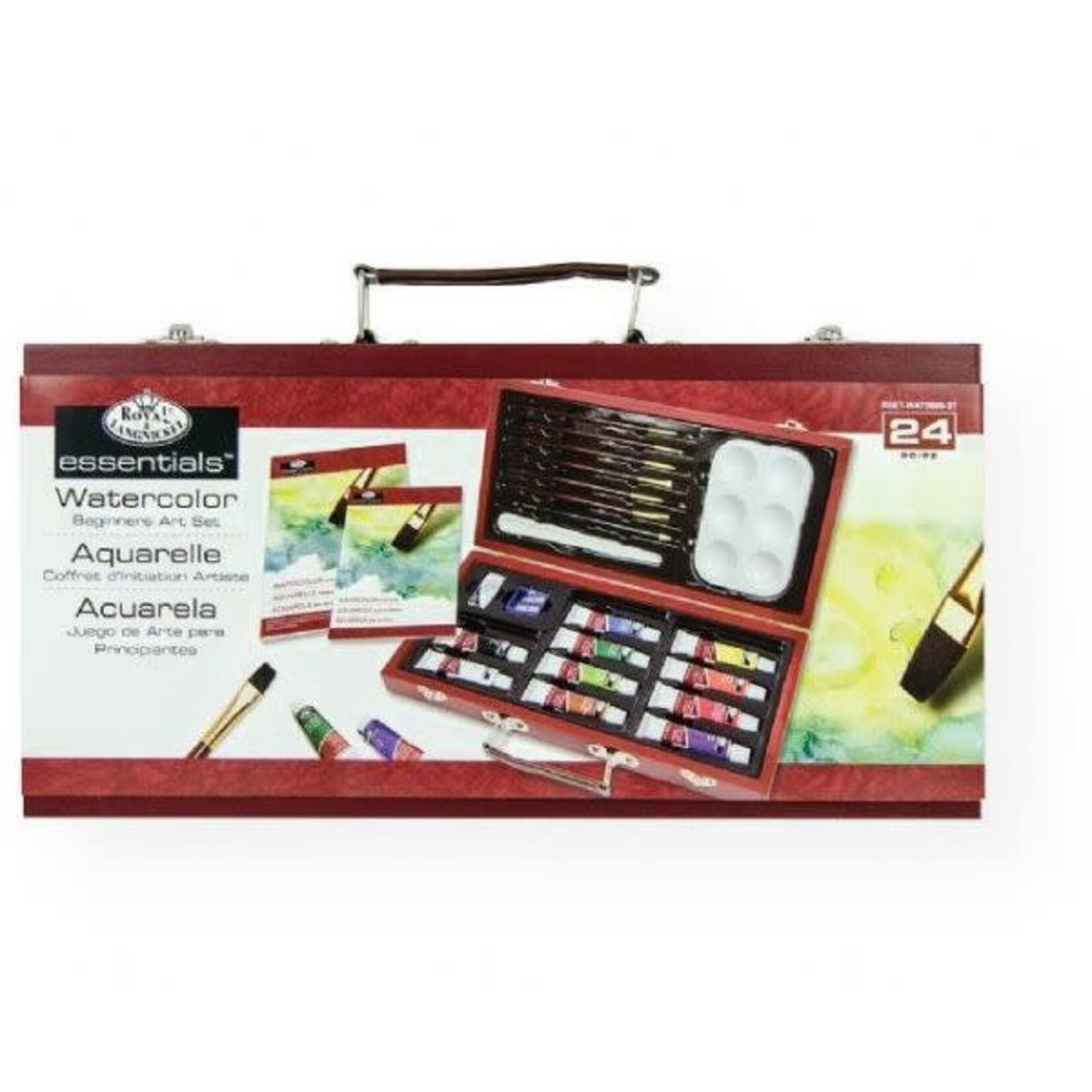 ESSENTIALS WATERCOLOUR SET 24pcs