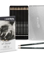 LYRA ART/DESIGN GRAPHITE PENCIL SET/12