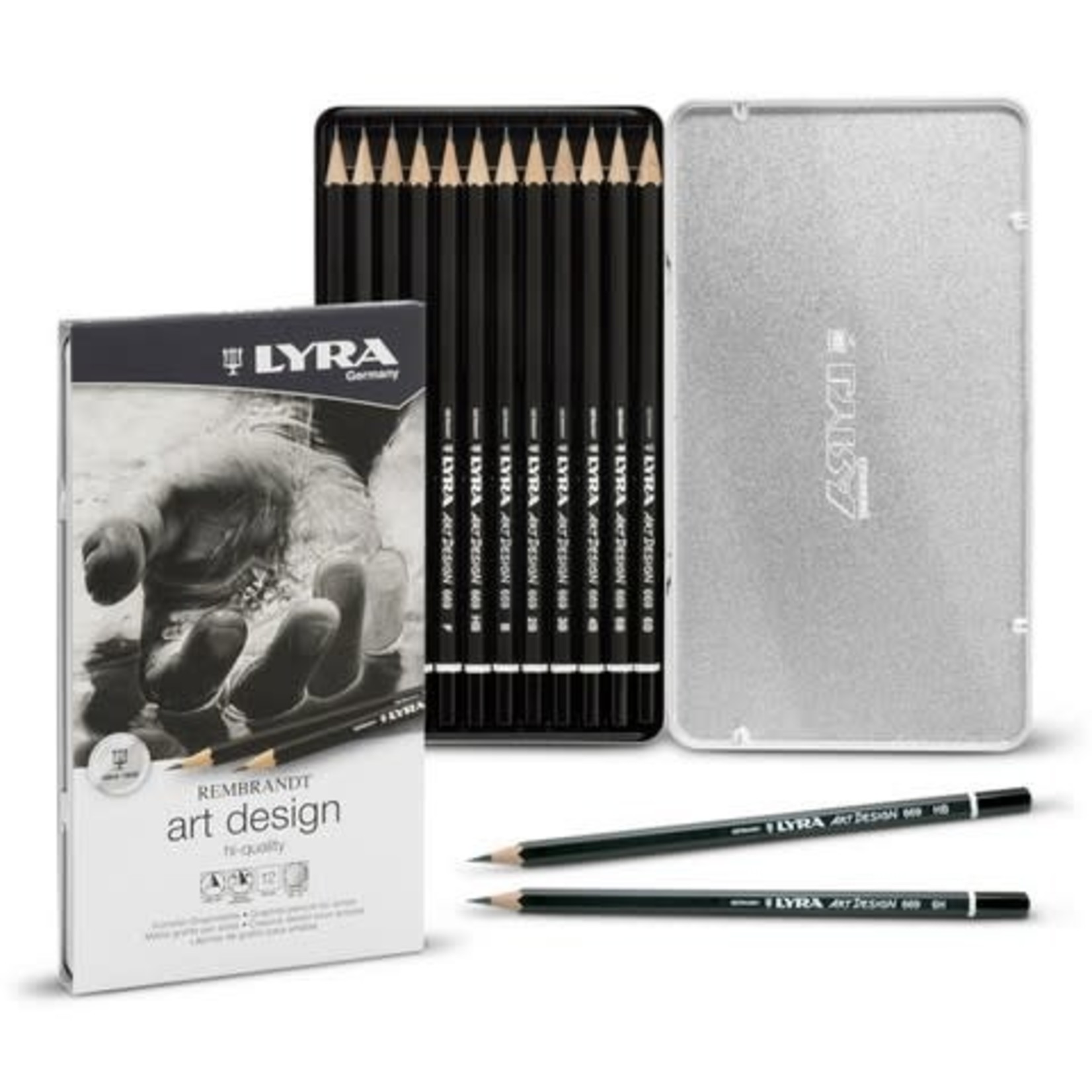 LYRA ART/DESIGN GRAPHITE PENCIL SET/12