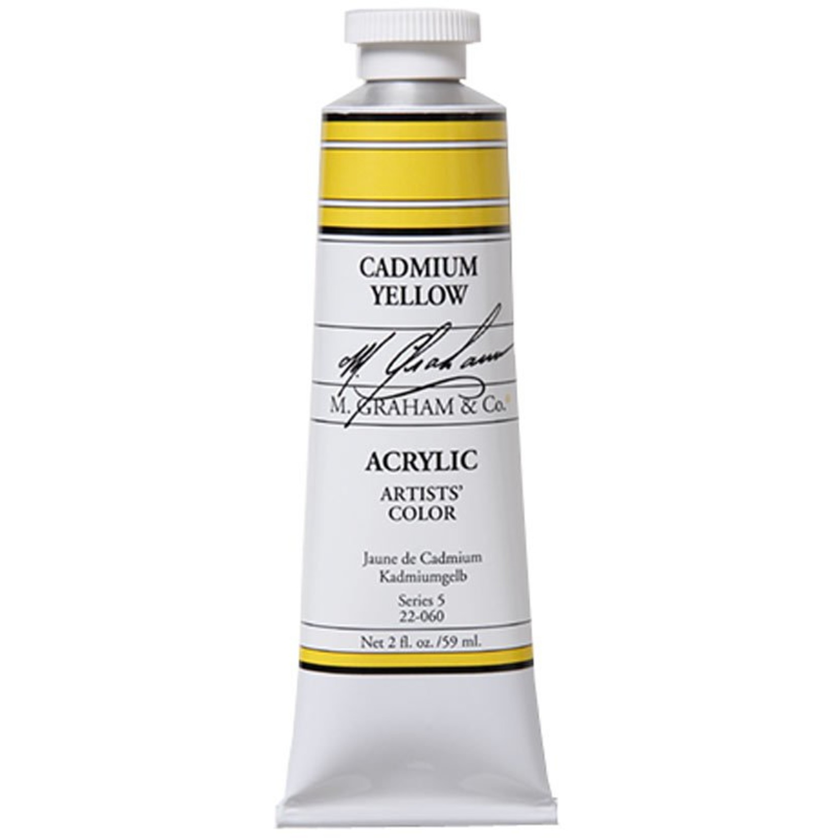 M GRAHAM M GRAHAM ACRYLIC CADMIUM YELLOW 5OZ