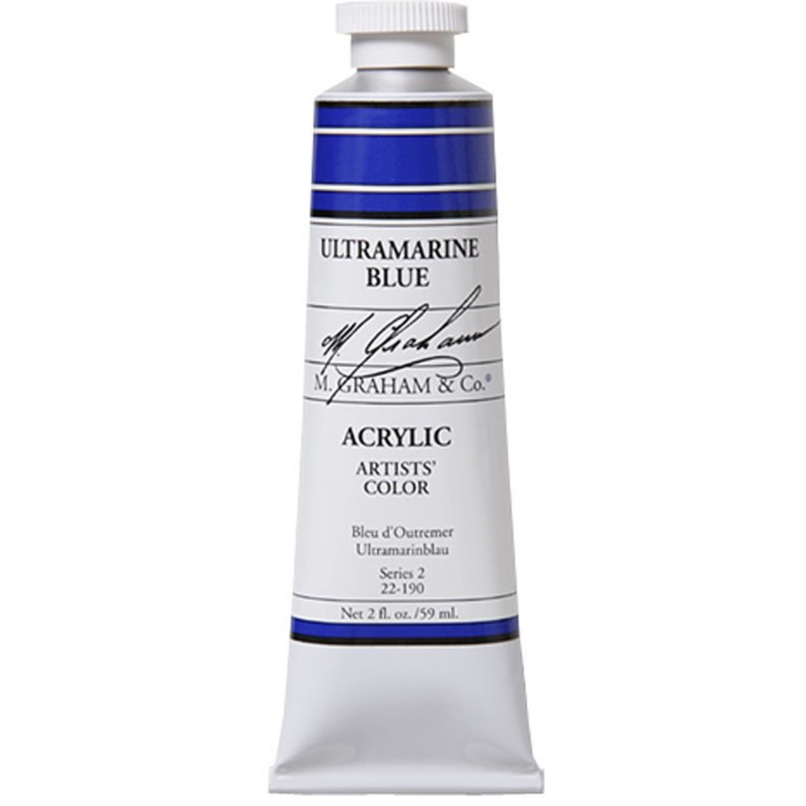 M GRAHAM M GRAHAM ACRYLIC ULTRAMARINE BLUE 5OZ