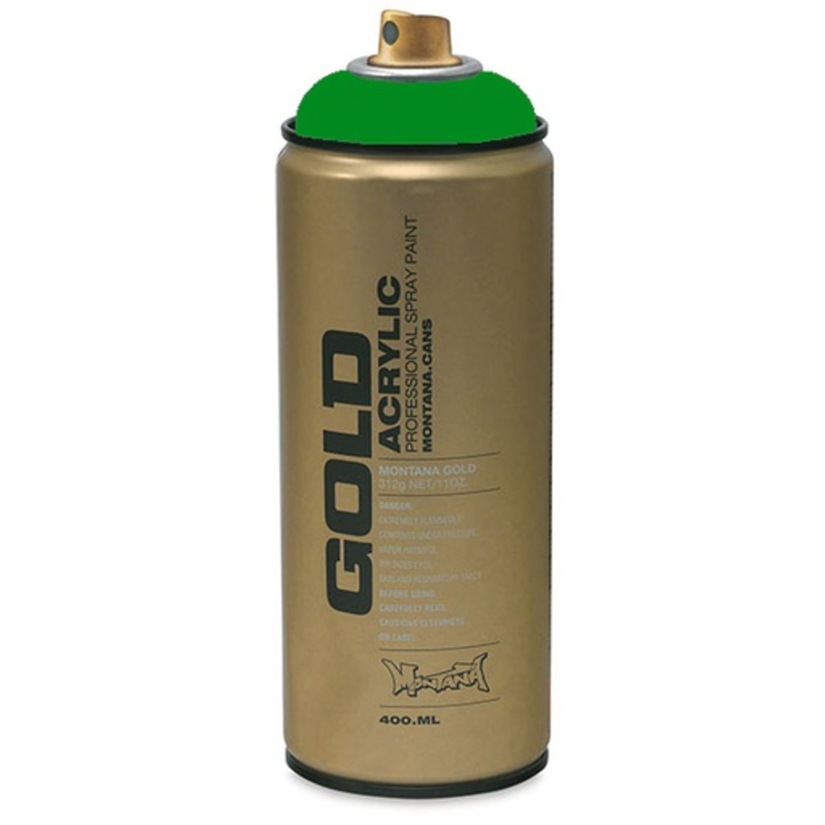 MONTANA MONTANA GOLD ACRYLIC SPRAY GREEN SHOCK