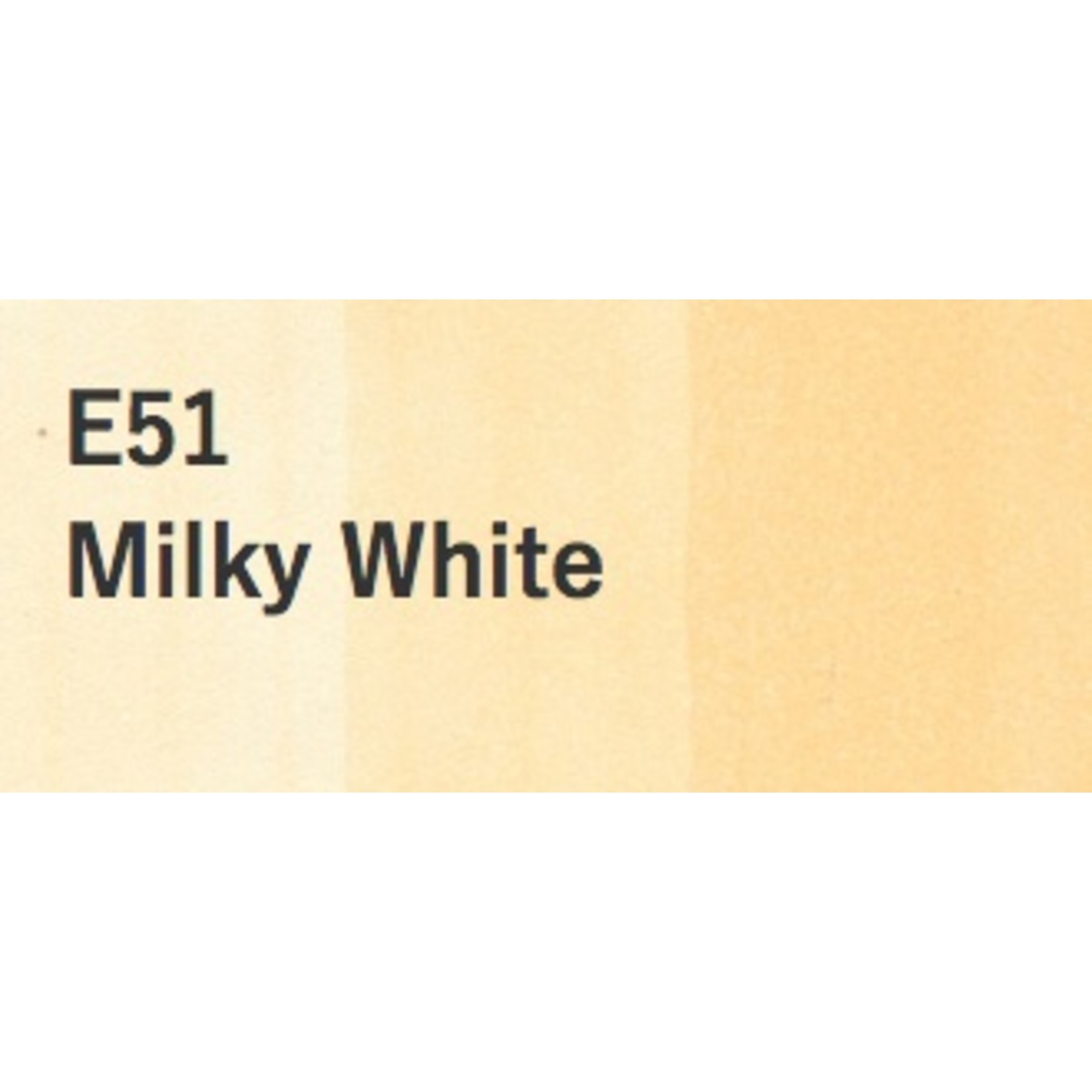 Copic COPIC SKETCH E51 MILKY WHITE