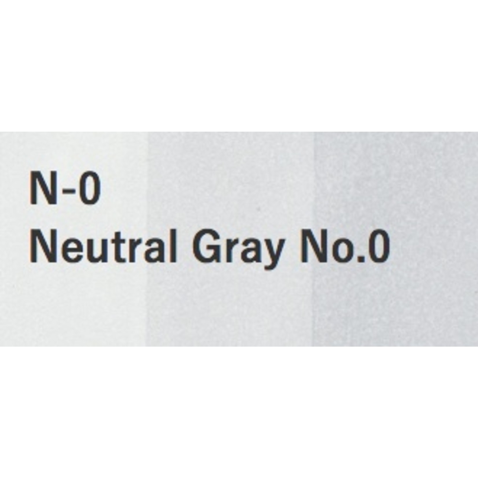 Copic COPIC SKETCH N0 NEUTRAL GREY 0 - Colours Artist Supplies