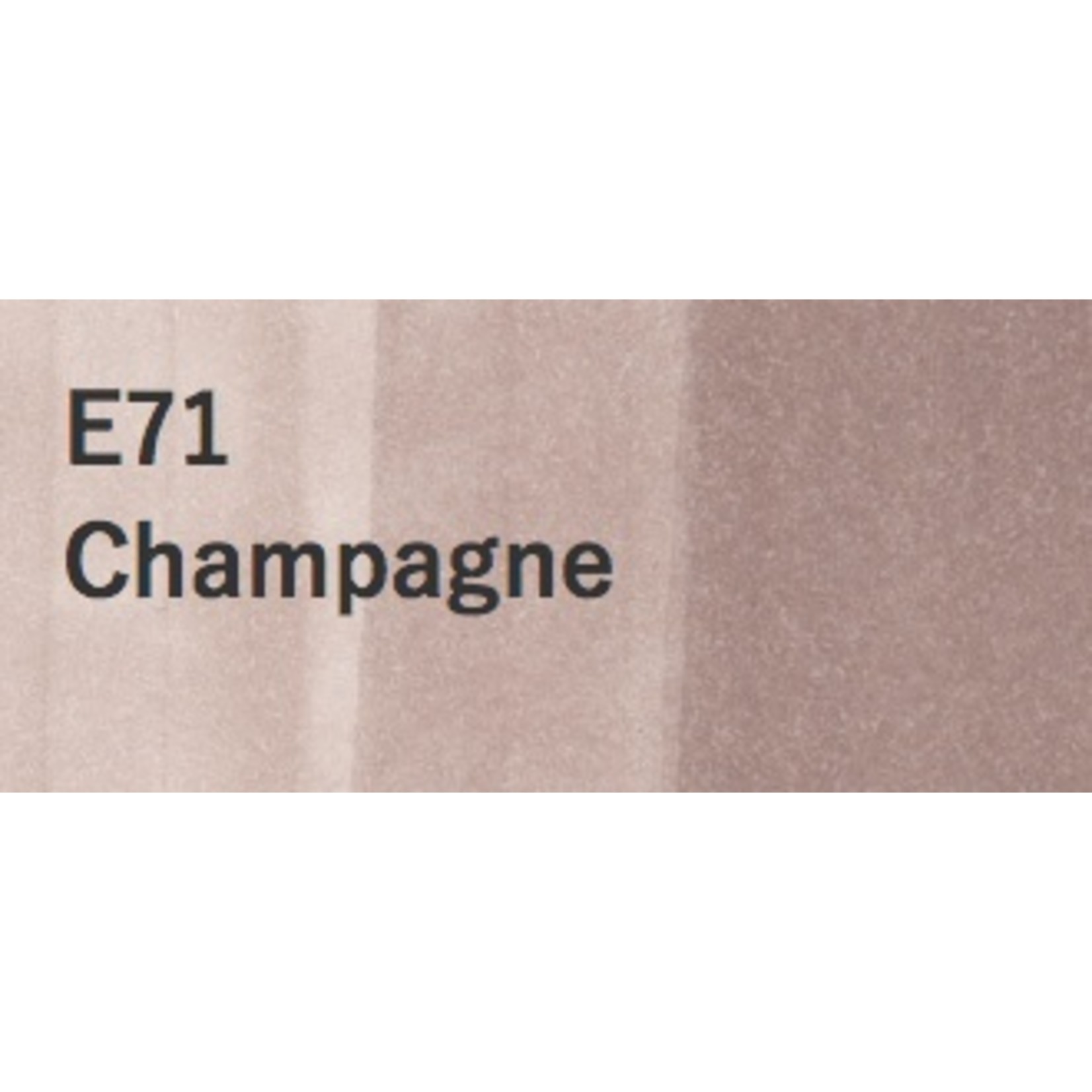 Copic COPIC SKETCH E71 CHAMPAGNE