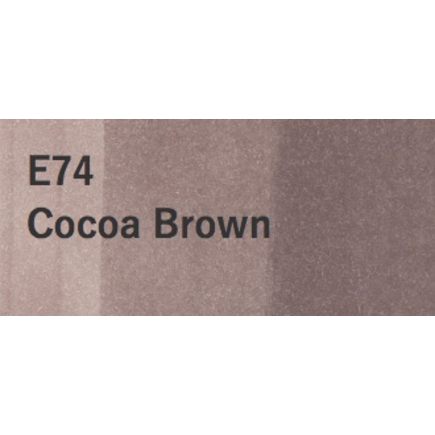 Copic COPIC SKETCH E74 COCOA BROWN