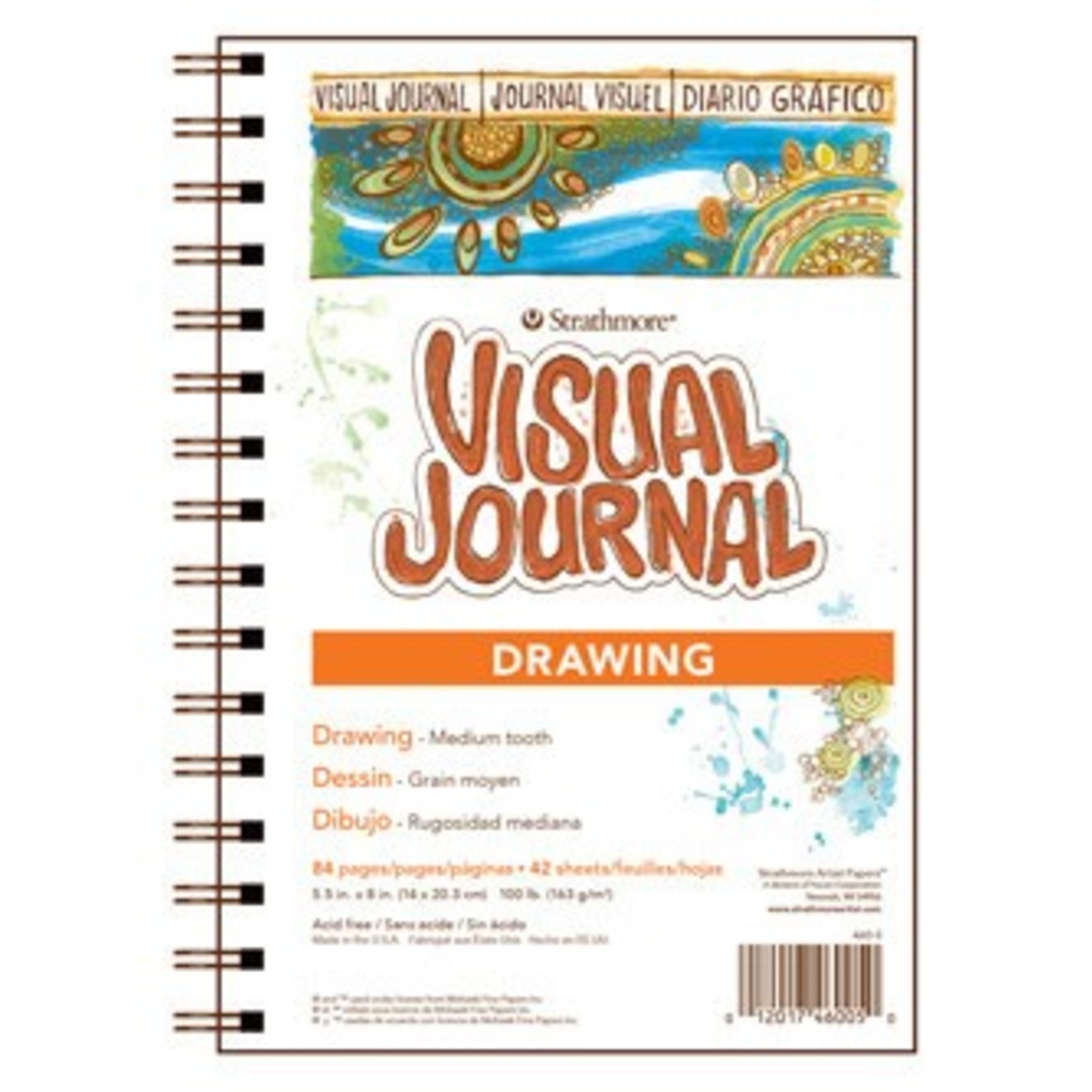 STRATHMORE STRATHMORE VISUAL JOURNAL DRAWING 9X12
