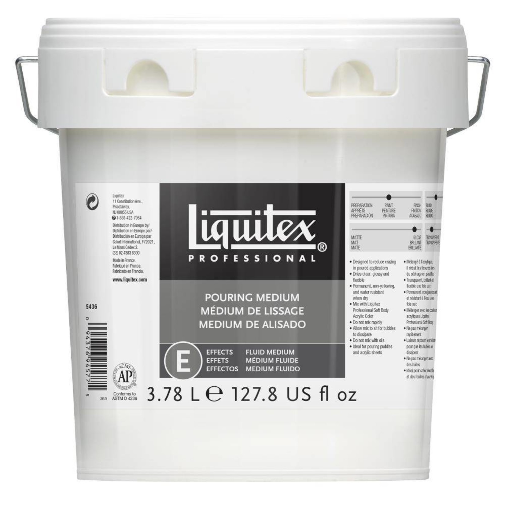 LIQUITEX LIQUITEX POURING MEDIUM 128OZ