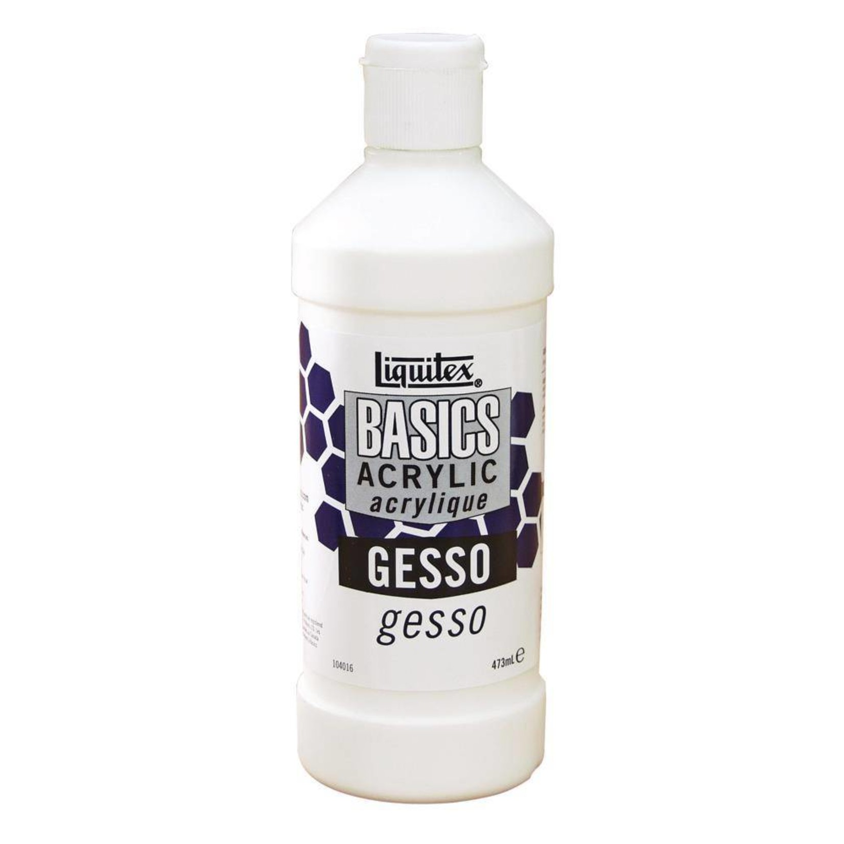 LIQUITEX LIQUITEX BASICS GESSO WHITE 8OZ