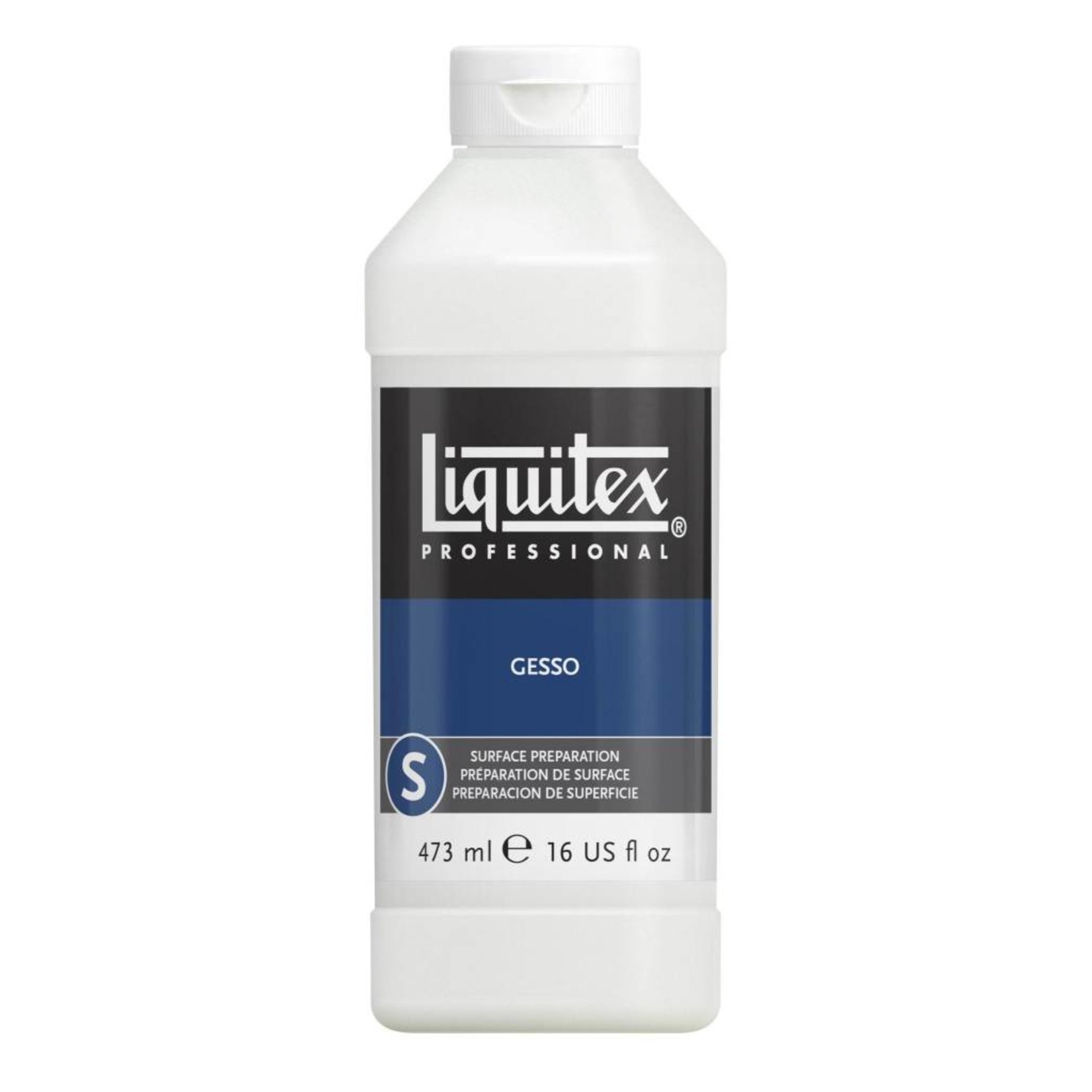 LIQUITEX LIQUITEX GESSO WHITE 16OZ 473ML