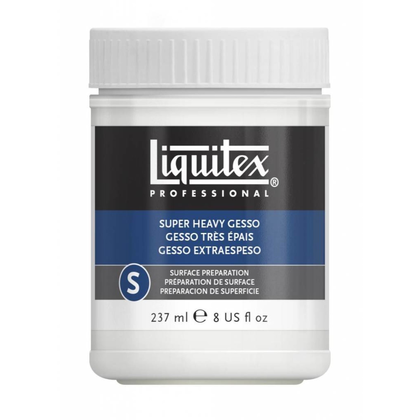 LIQUITEX LIQUITEX SUPER HEAVY GESSO WHITE 8OZ