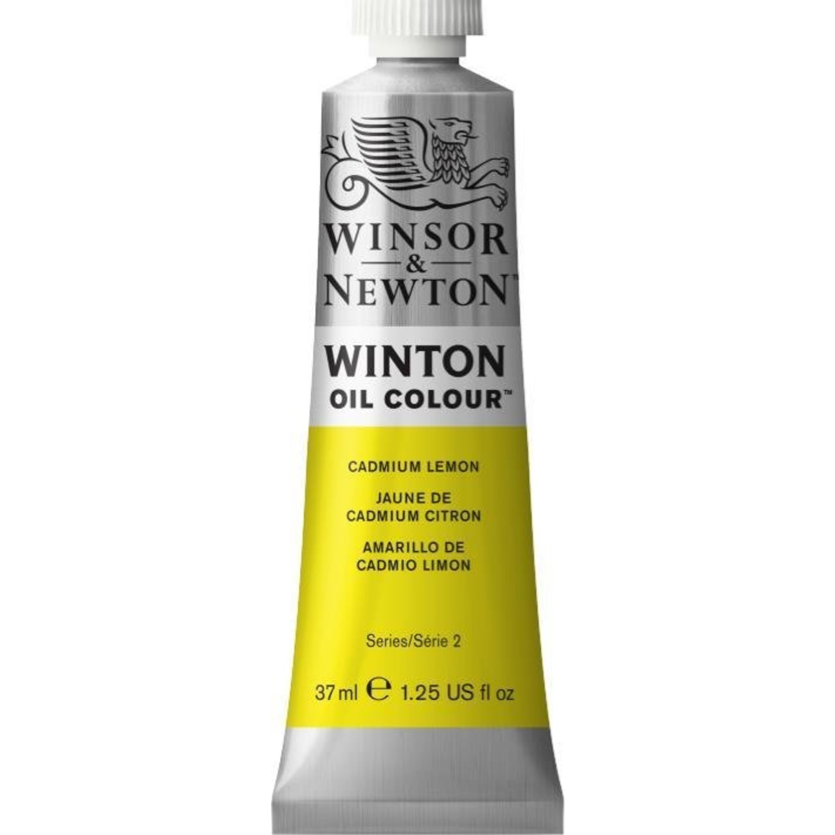 WINSOR NEWTON WINTON OIL COLOUR CADMIUM LEMON 37ML
