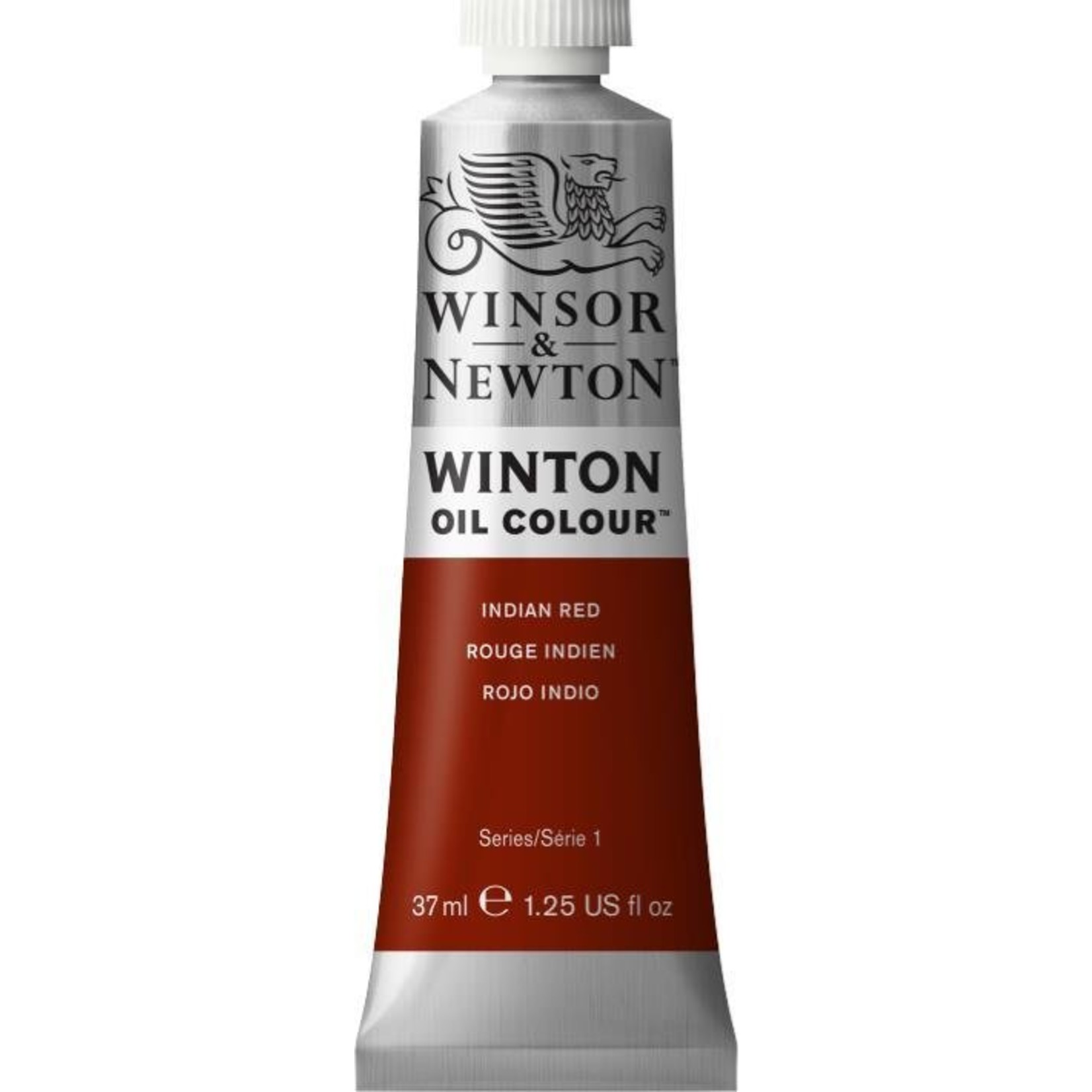 WINSOR NEWTON WINTON OIL COLOUR INDIAN RED 37ML