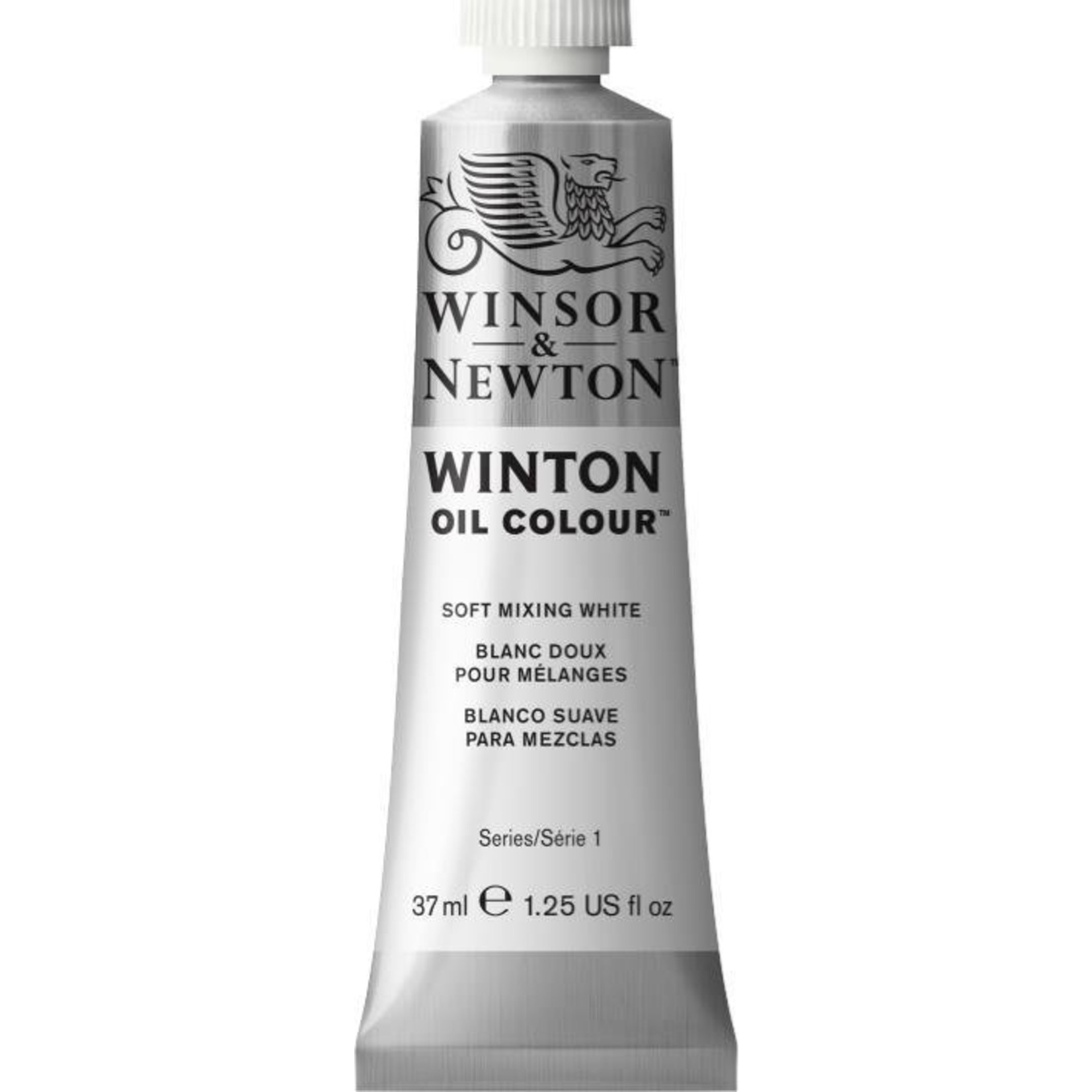 WINSOR NEWTON WINTON OIL COLOUR SOFT MIXING WHITE 37ml DISC