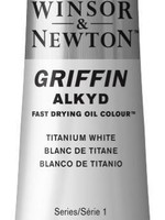 WINSOR NEWTON GRIFFIN ALKYD OIL COLOUR TITANIUM WHITE 37ML