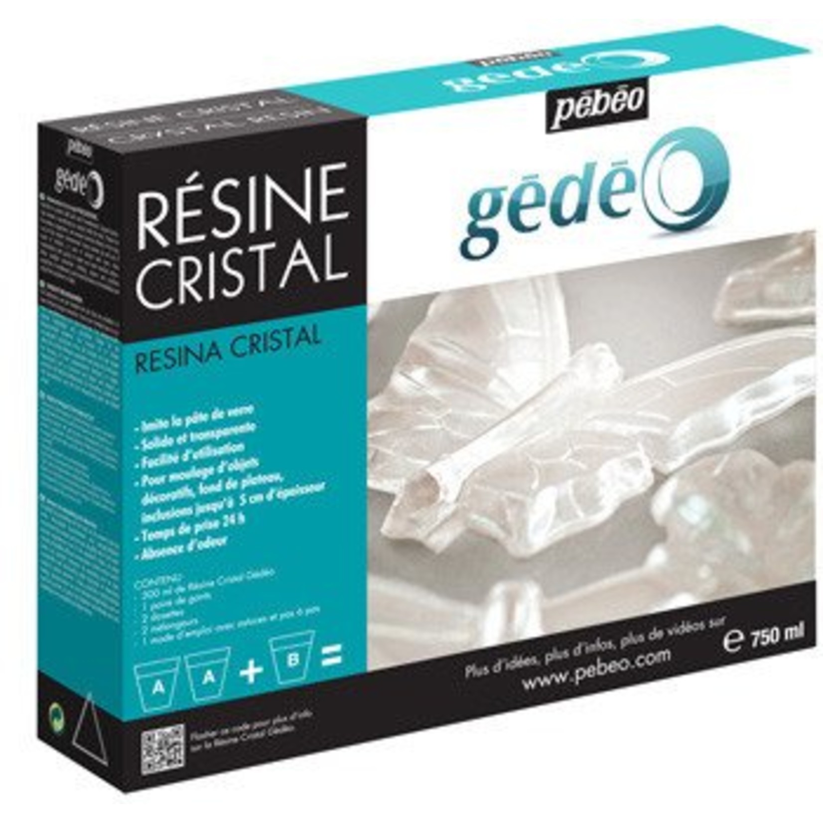 PEBEO PEBEO GEDEO CRYSTAL RESIN 750 ML