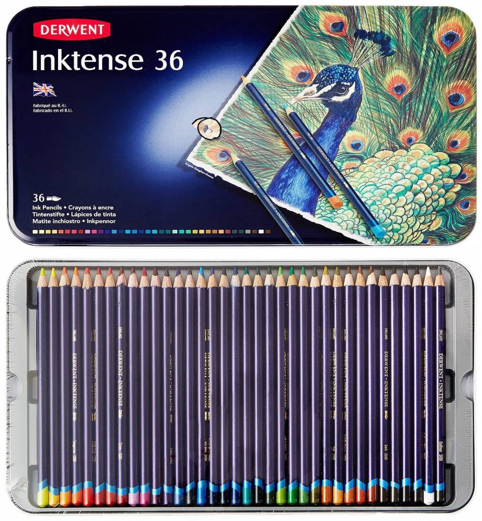 DERWENT DERWENT INKTENSE PENCIL SET/36 - Colours Artist Supplies