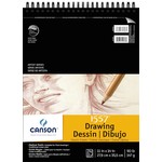 CANSON CANSON 1557 CLASSIC CREAM DRAWING PAD 11X14 90LB TOP COIL  24/SHT    100510974