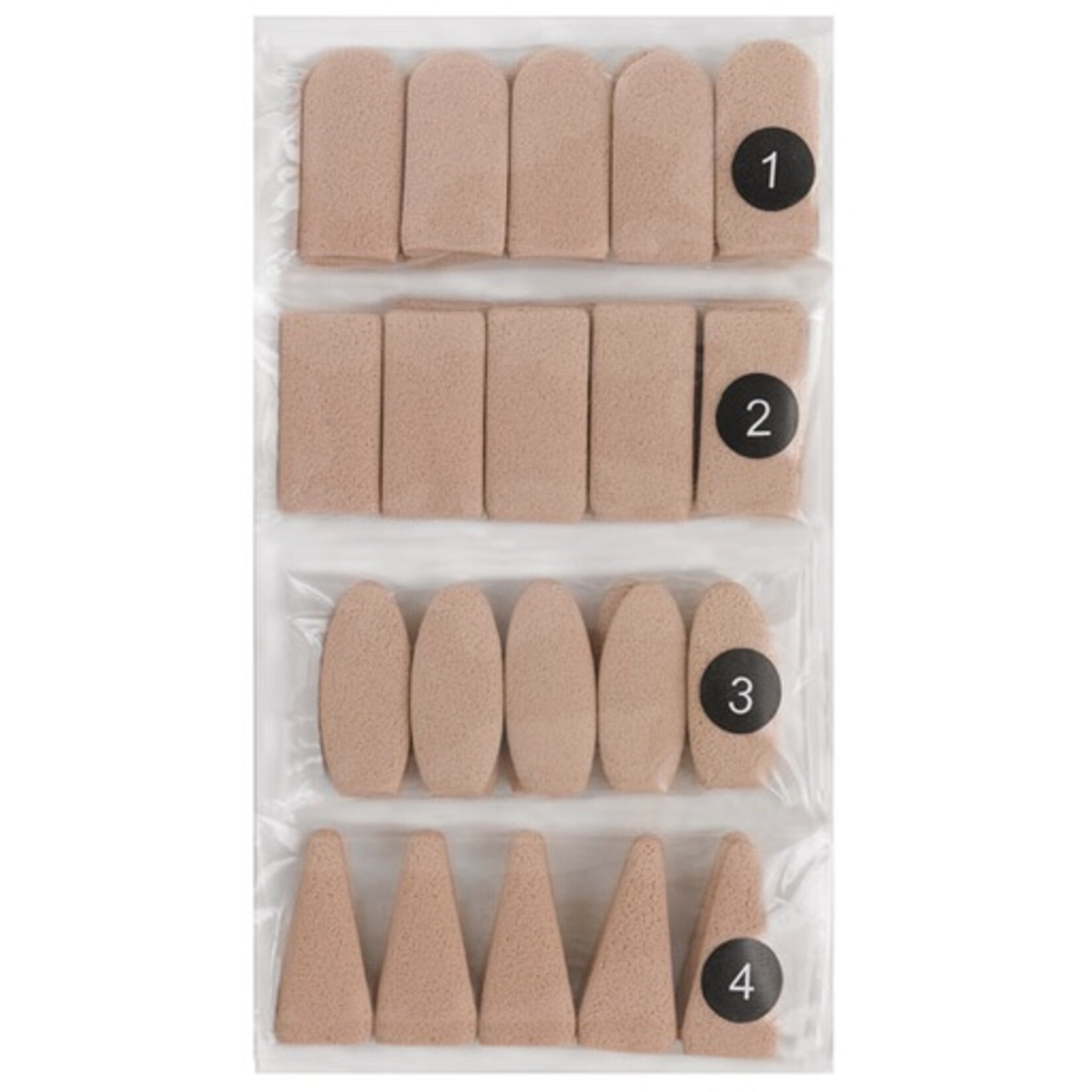 Pan Pastel PAN PASTEL SOFFT KNIVE COVERS ASSORTED 40/PK