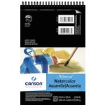 CANSON CANSON MONTVAL WATERCOLOUR PAD 140LB CP 5.5X8.5 TOP COIL 12/SHT    CAN-100511057