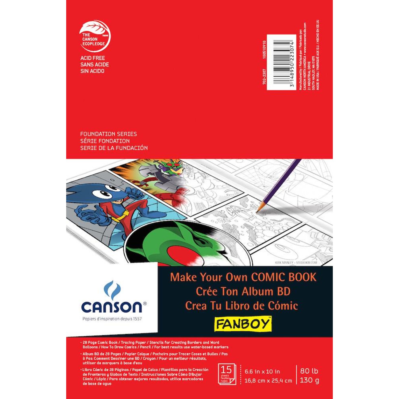 CANSON CANSON MAKE YOUR OWN COMIC BOOK KIT    CAN-100510910