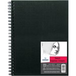 CANSON CANSON ARTIST SERIES SKETCH BOOK 9X12 65LB SIDE COIL  80/SHT    CAN-100510429