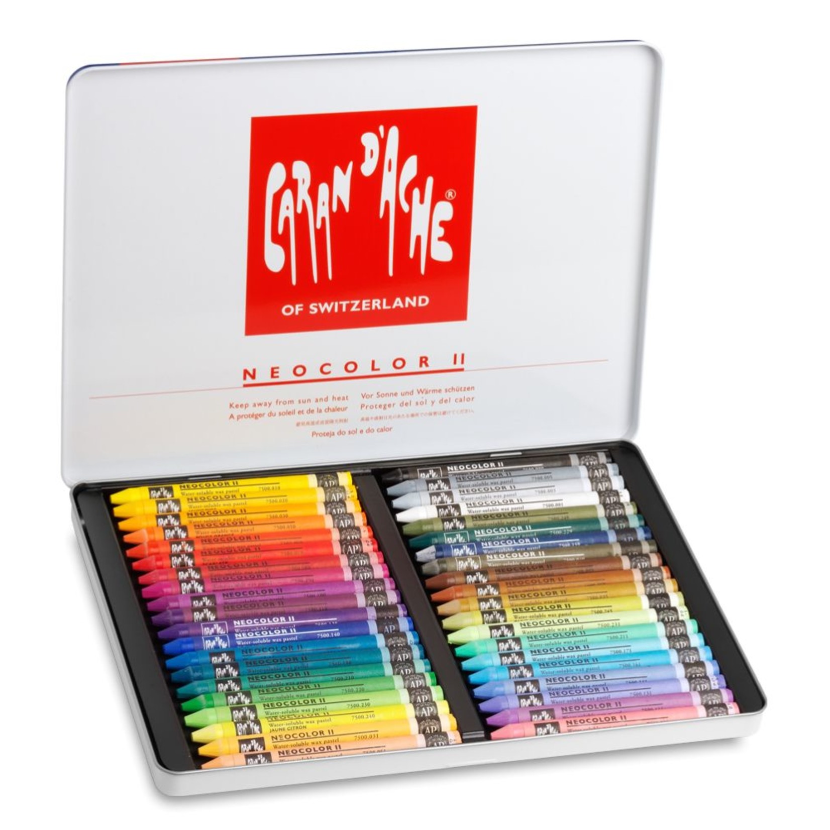 CARAN D'ACHE CARAN D'ACHE NEOCOLOR II CRAYON SET/40