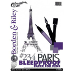 BORDEN & RILEY PARIS BLEEDPROOF PAPER 11X14