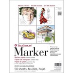 STRATHMORE STRATHMORE 500 SERIES MARKER PAPER 11X14 13.5LB TAPE BOUND  50/SHT    STR-597-11