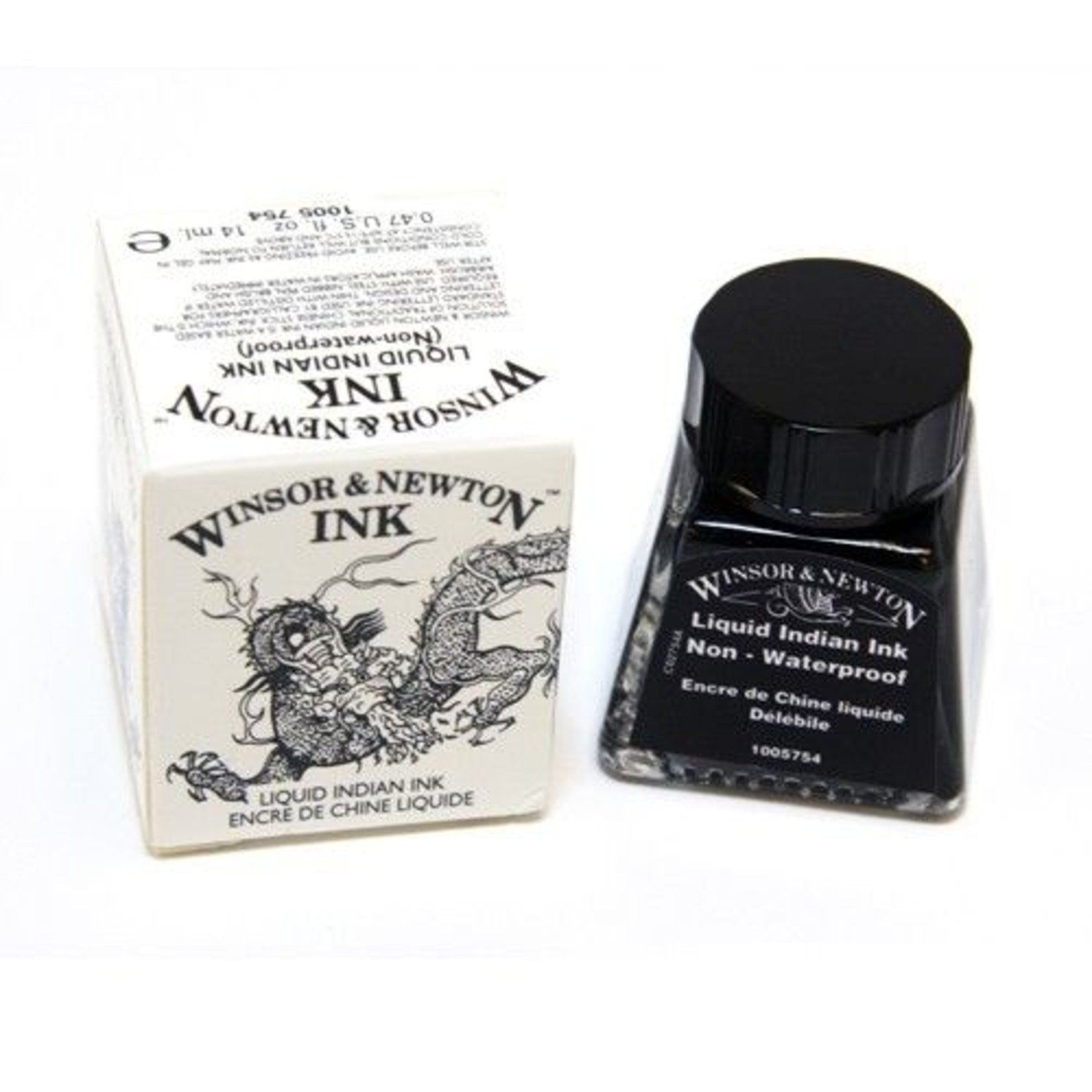 Winsor & Newton Drawing Ink - 30 mL, Liquid Indian