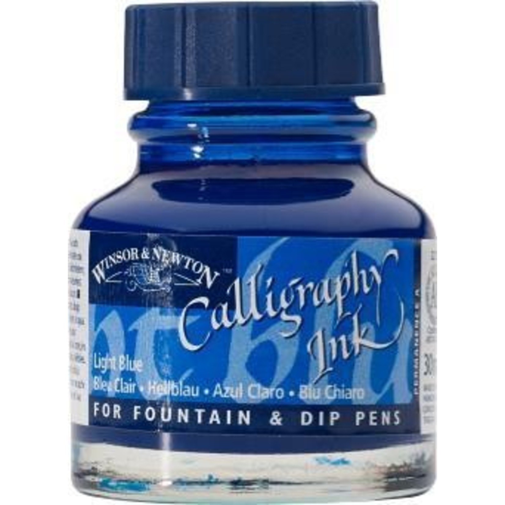 WINSOR NEWTON WINSOR & NEWTON CALLIGRAPHY INK LIGHT BLUE 30ML