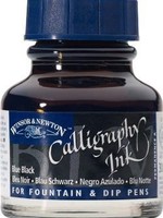 WINSOR NEWTON WINSOR & NEWTON CALLIGRAPHY INK BLUE BLACK 30ML