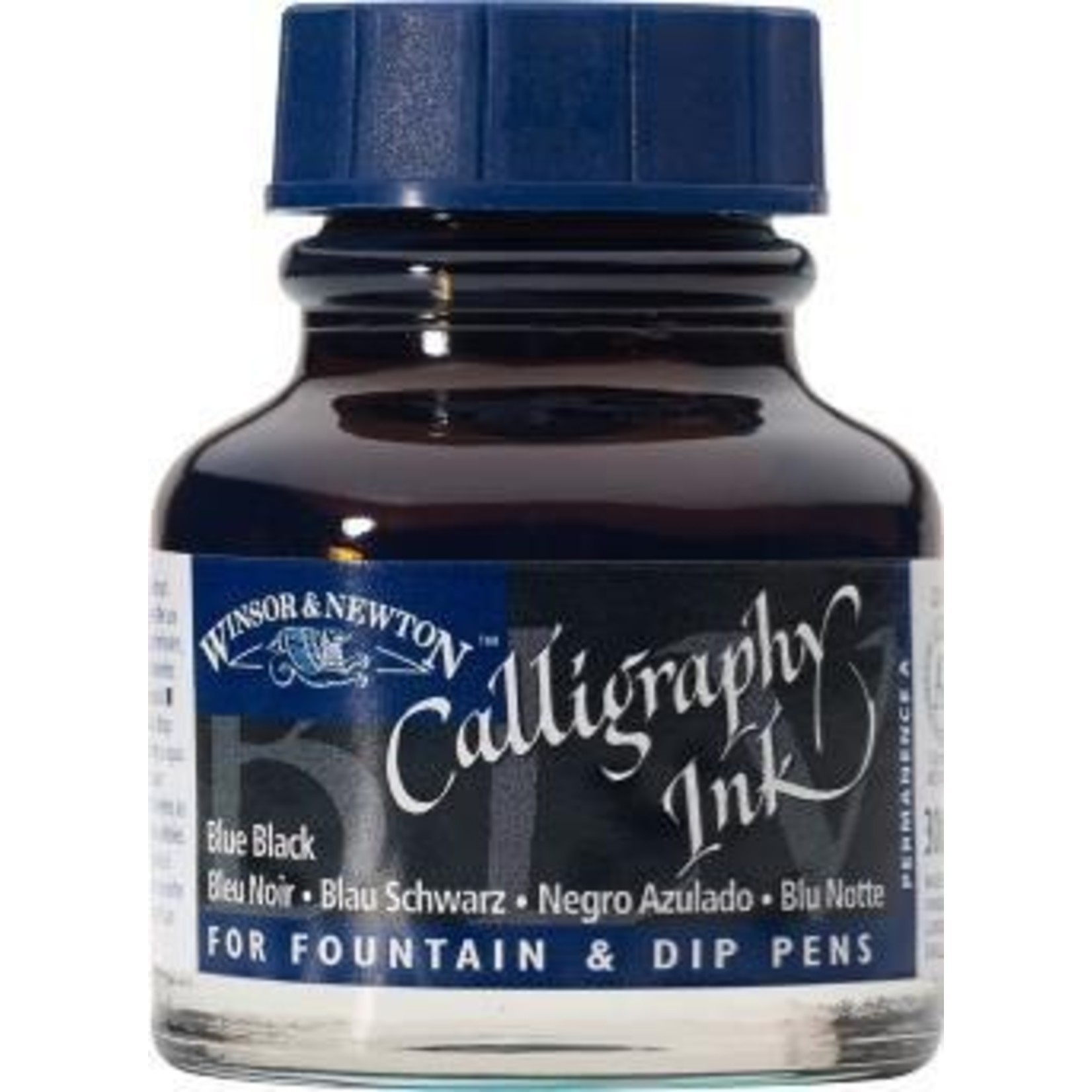 WINSOR NEWTON WINSOR & NEWTON CALLIGRAPHY INK BLUE BLACK 30ML