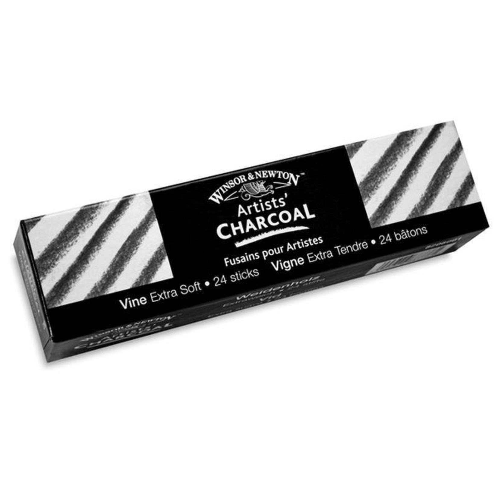 Winsor & Newton Vine Charcoal - Extra Soft, Pack of 12