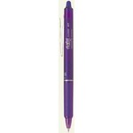 PILOT PILOT FRIXION BALL CLICKER ERASABLE GEL INK PEN EXTRA FINE 0.5MM VIOLET