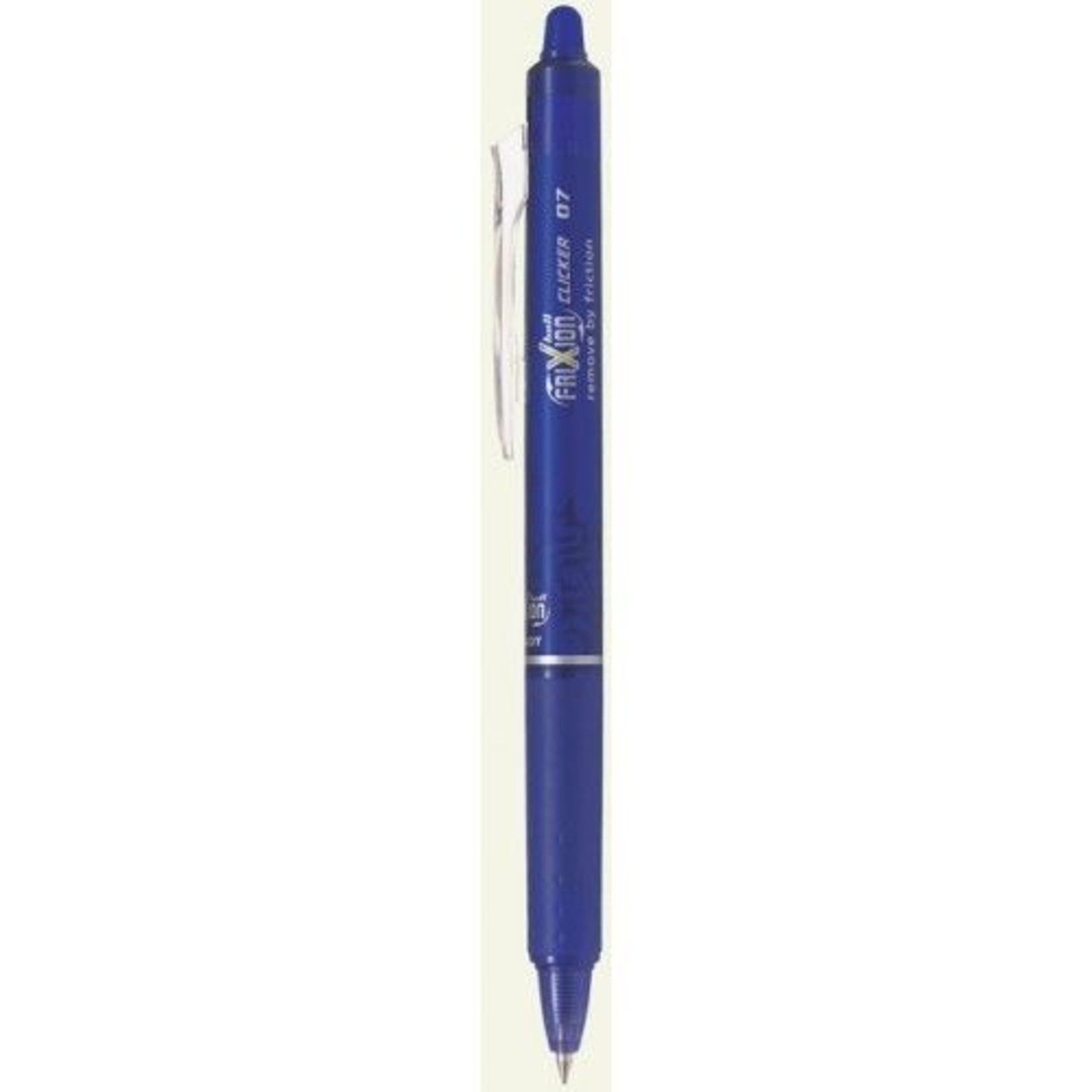 PILOT PILOT FRIXION BALL CLICKER ERASABLE GEL INK PEN EXTRA FINE 0.5MM BLUE