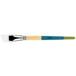 PRINCETON PRINCETON SNAP BRUSH SERIES 9850 WHITE SYNTHETIC SH ANGLE SHADER 1 INCH