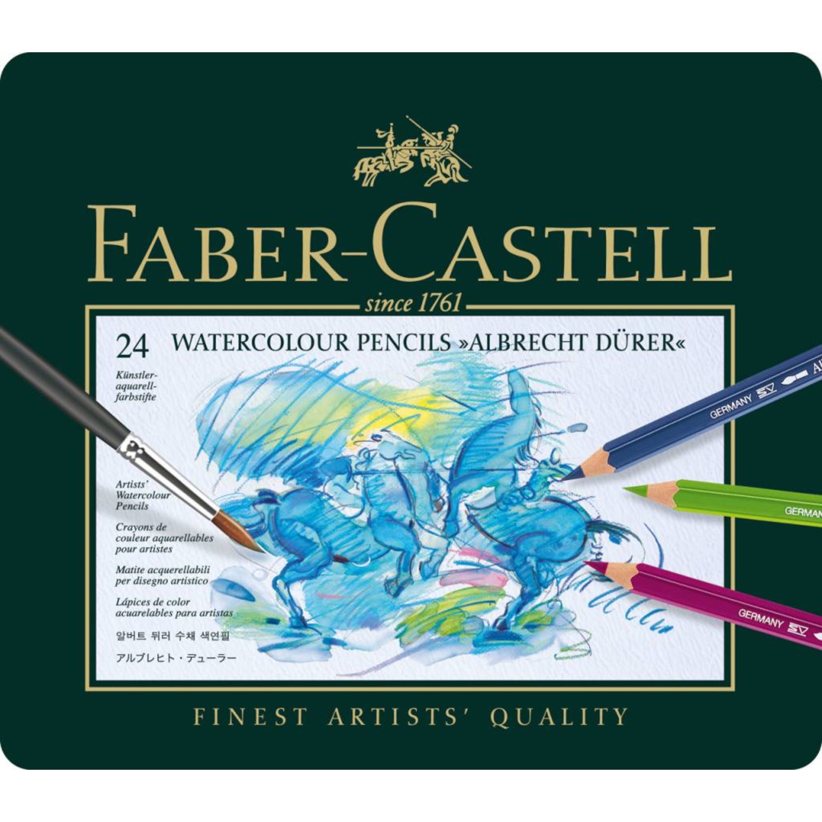 FABER CASTELL ALBRECHT DURER WATERCOLOUR PENCIL SET/24    FAC-117524